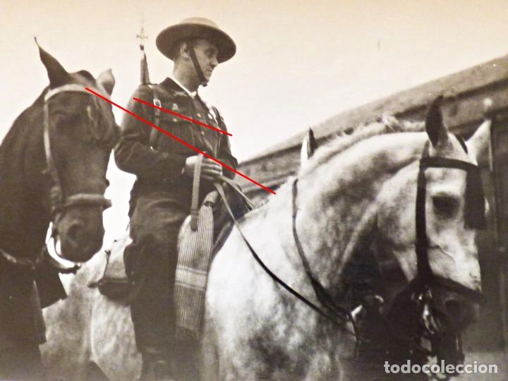 Militaria: CORONEL ALFREDO ERQUICIA,  MILICIAS NACIONALES, POLICIA MONTADA  VOLUNTARIOS DE SEVILLA. 1936