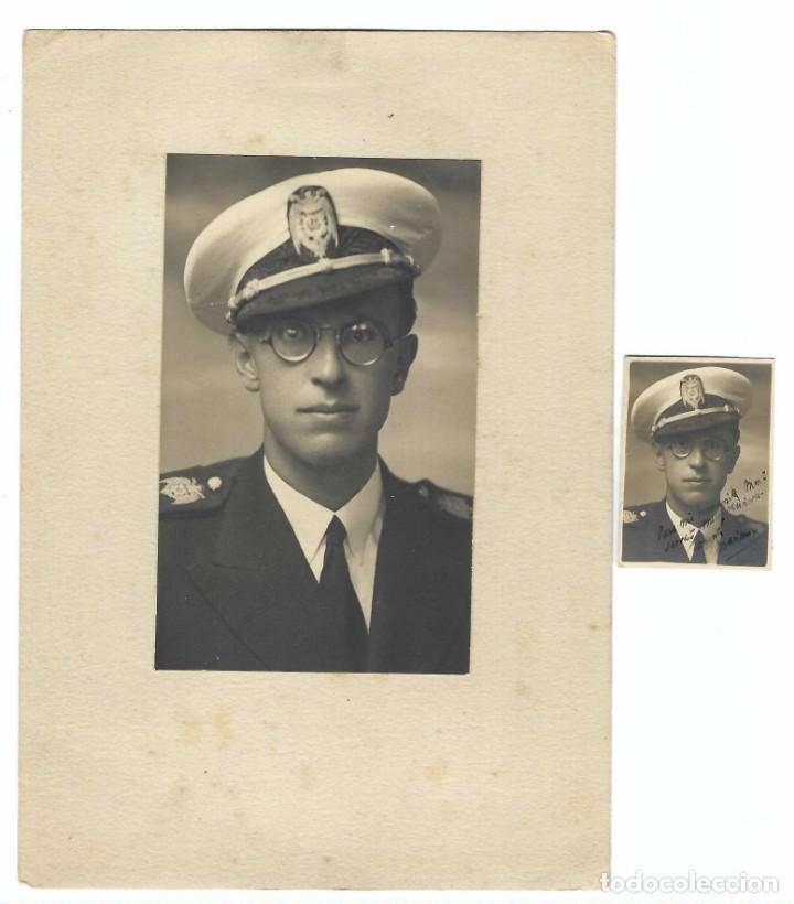 Military Antiques: MIEMBRO DEL ESTADO ESPA&Ntilde;OL EN LOS A&Ntilde;OS 40/50 - 2 FOTOGRAF&Iacute;AS