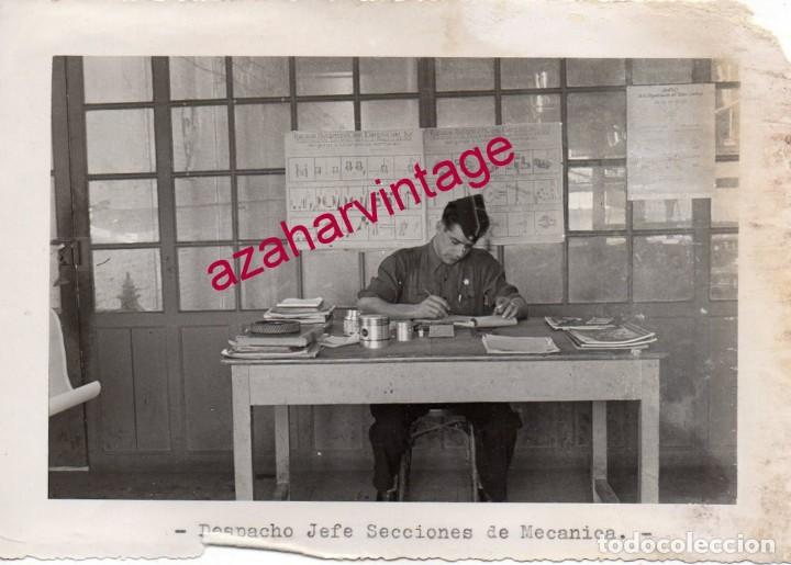 Militaria: A&Ntilde;OS 40, CUARTEL EJERCITO DEL SUR, AUTOMOVILISMO,DESPACHO JEFE SECCION,128X178MM