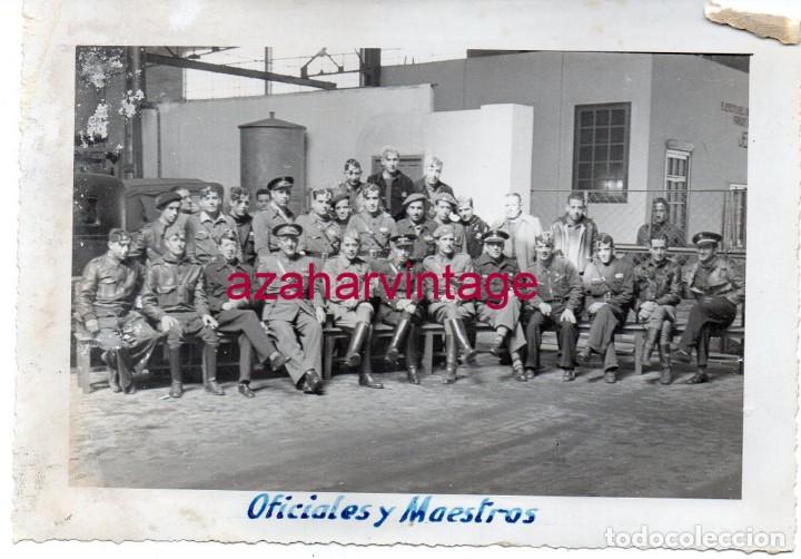 Militaria: A&Ntilde;OS 40, PARQUE AUTOMOVILISMO EJERCITO DEL SUR, OFICIALES Y MAESTROS,178X118MM