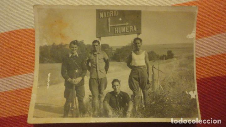 Militaria: ANTIGUA FOTOGRAFIA.GUERRA CIVIL ESPA&Ntilde;OLA.CASA DE CAMPO.HUMERA.1937