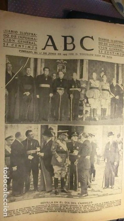 ABC 2 DE OCTUBRE DE 1942.GUERRA MUNDIAL.DIA DEL CAUDILLO (Militar - Fotografía Militar - II Guerra Mundial)