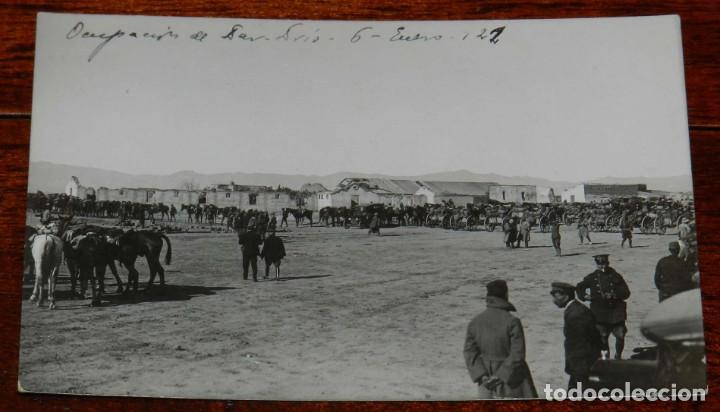 Militaria: FOTOGRAFIA DE LA GUERRA DEL RIF, 6 DE ENERO DE 1921, OCUPACION DE DAR DRIUS, VISTA GENERAL DE LA POS
