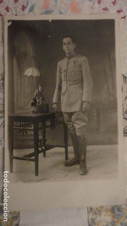 Militaria: ANTIGUA FOTOGRAFIA DE MILITAR.