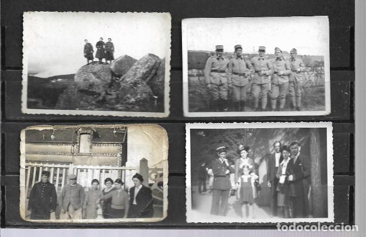 Militaria: AT50- LOTE 4 EXTRAORDINARIAS FOTOGRAFIAS- 4 FOTOGRAFIAS DE MILITARES DE LA GUERA CIVIL ESPA&Ntilde;OLA-