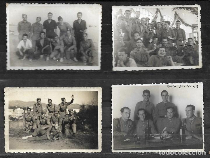 Militaria: AT50- LOTE 4 EXTRAORDINARIAS FOTOGRAFIAS- 4 FOTOGRAFIAS DE MILITARES DE LA GUERA CIVIL ESPA&Ntilde;OLA-