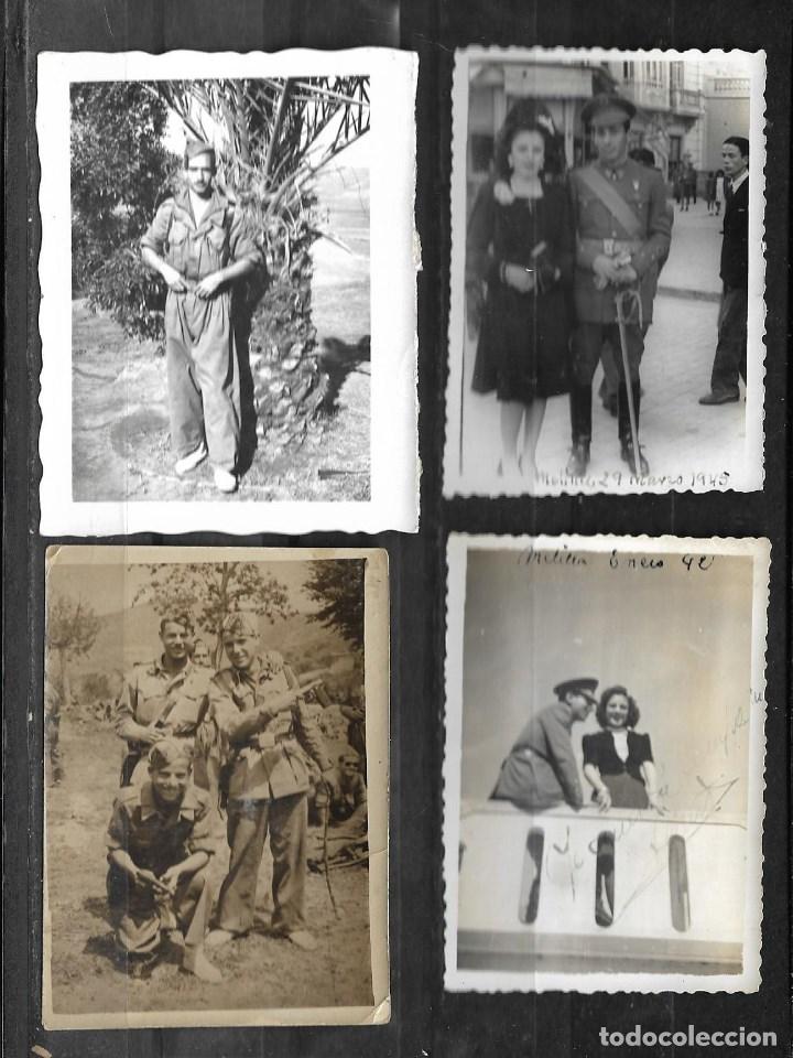 Militaria: AT50- LOTE 4 EXTRAORDINARIAS FOTOGRAFIAS- 4 FOTOGRAFIAS DE MILITARES DE LA GUERA CIVIL ESPA&Ntilde;OLA-