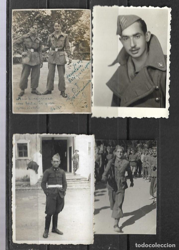 Militaria: AT50- LOTE 4 EXTRAORDINARIAS FOTOGRAFIAS- 4 FOTOGRAFIAS DE MILITARES DE LA GUERA CIVIL ESPA&Ntilde;OLA-
