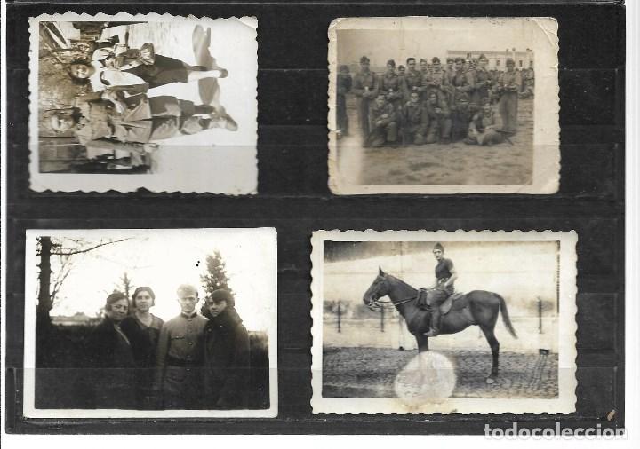Militaria: AT50- LOTE 4 EXTRAORDINARIAS FOTOGRAFIAS- 4 FOTOGRAFIAS DE MILITARES DE LA GUERA CIVIL ESPA&Ntilde;OLA-