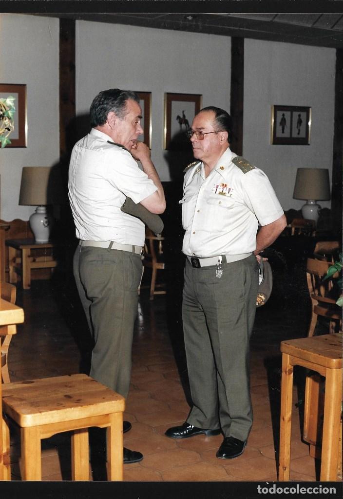 Militaria: AT50- FOTOGRAFIA DE -MILITARES DE ALTA GRADUACION ESPA&Ntilde;OLES-  -POR IDENTIFICAR