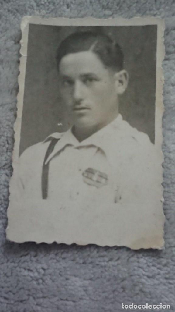 Militaria: ANTIGUA FOTOGRAF&Iacute;A RETRAT&Oacute; SOLDADO MILITAR 1938