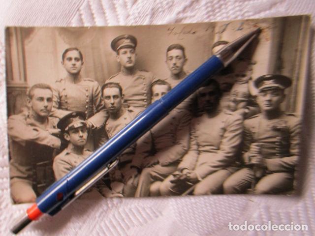 Militaria: FOTOGRAFIA MIEMBROS INFANTERIA AXIII