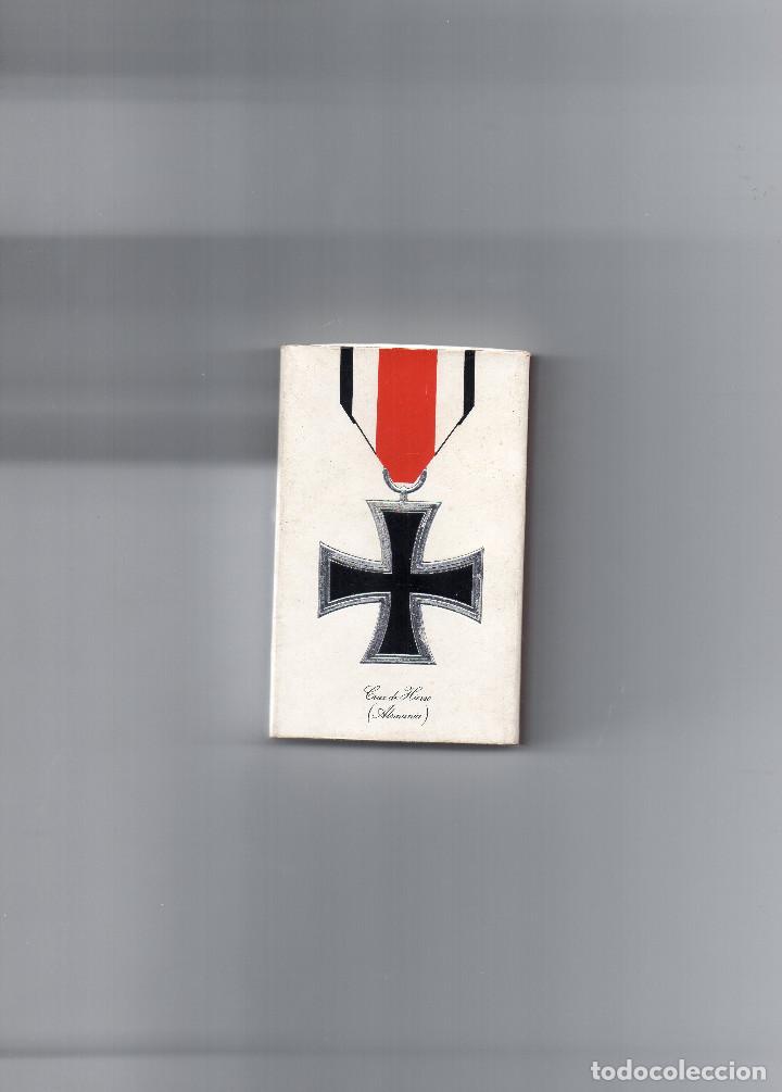 Militaria: &iexcl;&iexcl;FAST&Aacute;STICA CAJA DE CERILLAS EN RELIEVE Y CON DORADOS CRUZ DE HIERRO ALEMANIA!!