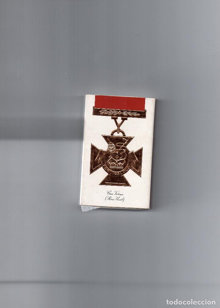 Militaria: &iexcl;&iexcl;FAST&Aacute;STICA CAJA DE CERILLAS EN RELIEVE Y CON DORADOS CRUZ VICTORIA GRAN BRETA&Ntilde;A!!