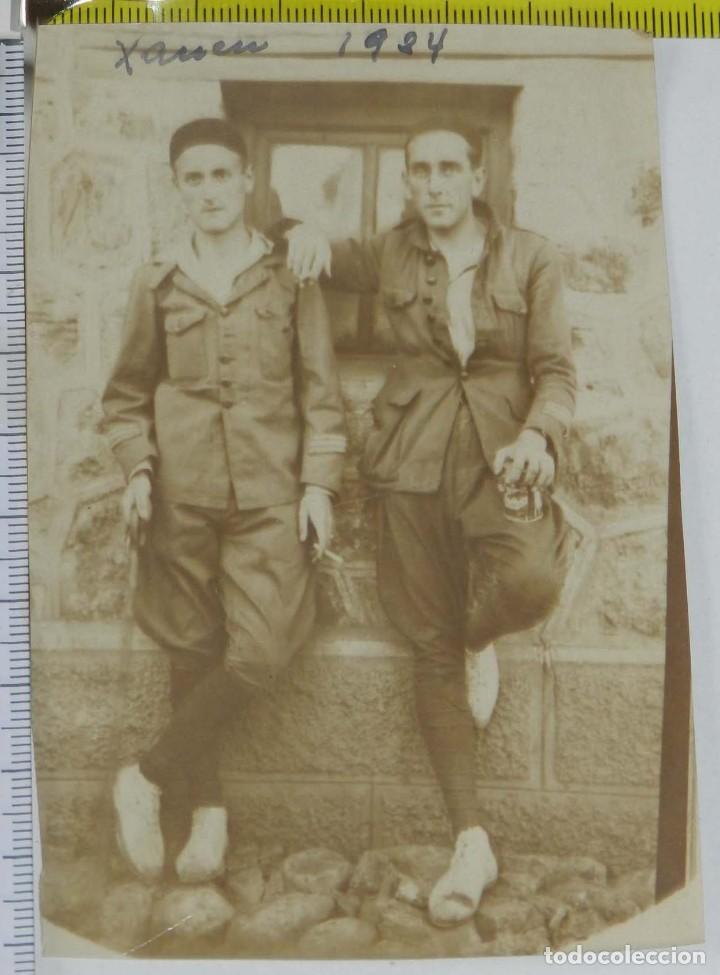 Militaria: FOTOGRAFIA DE SOLDADOS EN XAUEN, PROTECTORADO ESPA&Ntilde;OL EN MARRRUECOS, A&Ntilde;O 1924, MIDE 11 X 7,5 CMS.
