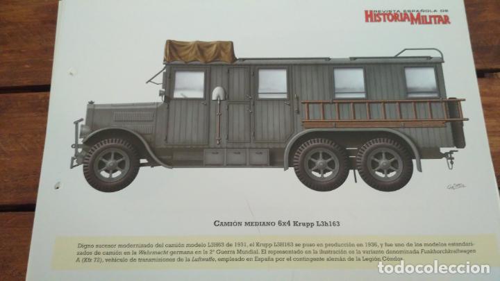Militaria: LAMINA FICHA MILITAR CAMION MEDIANO 6x4 KRUPP
