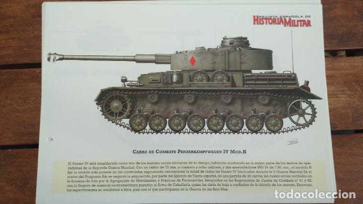 Militaria: LAMINA FICHA MILITAR CARRO DE COMBATE PANZERKAMPFWAGEN IV MOD. H