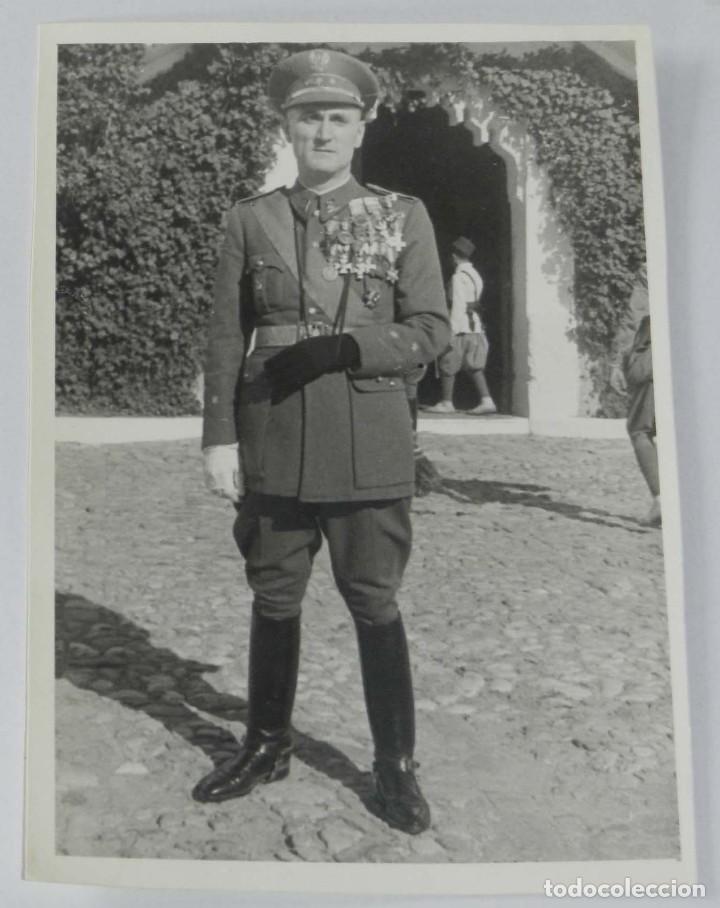 Militaria: FOTOGRAFIA DE CAPITAN DE REGULARES HERIDO EN UN BRAZO, MUY CONDECORADO, MIDE 12 X 16,5 CMS. FOTO LUI