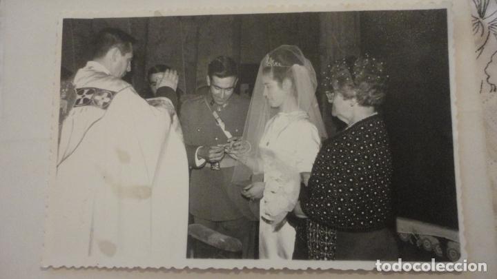 Militaria: ANTIGUA FOTOGRAFIA.MILITAR EL BODAS.FOTO GREGORIO.JEREZ DE LOS CABALLEROS.BADAJOZ.A&Ntilde;OS 50.60