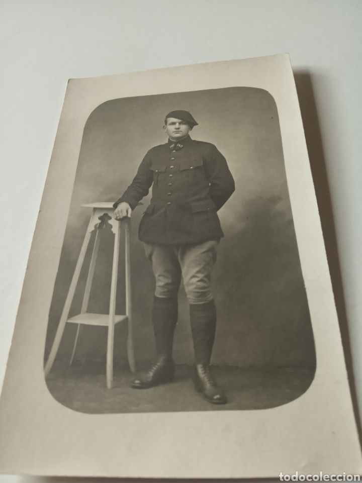 Militaria: Fotograf&iacute;a militar postal