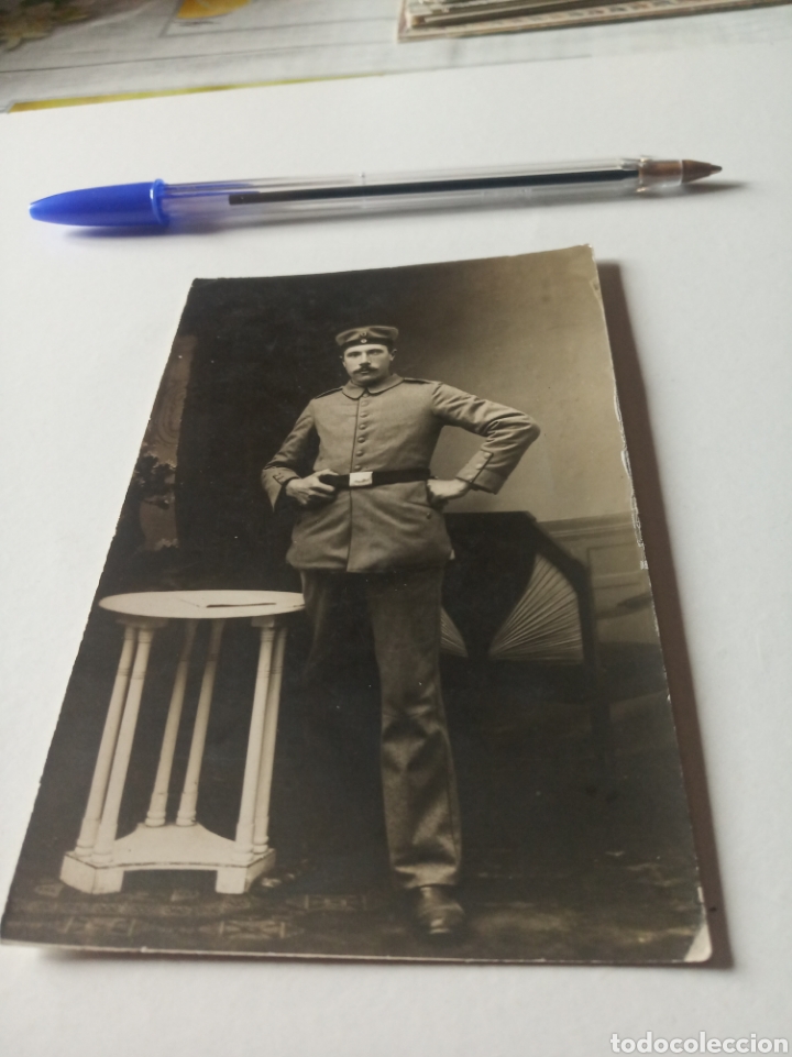 Militaria: Fotograf&iacute;a militar postal