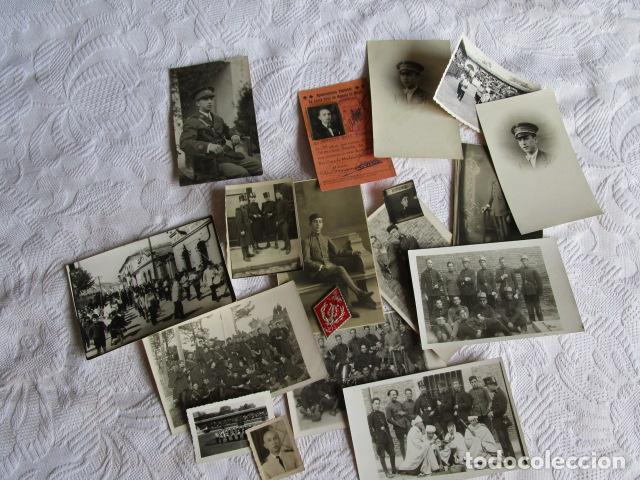 Militaria: LOTE FOTOS Y CARNET DE MUSICO VER FOTOS ROS AXIII ALFONSO XIII
