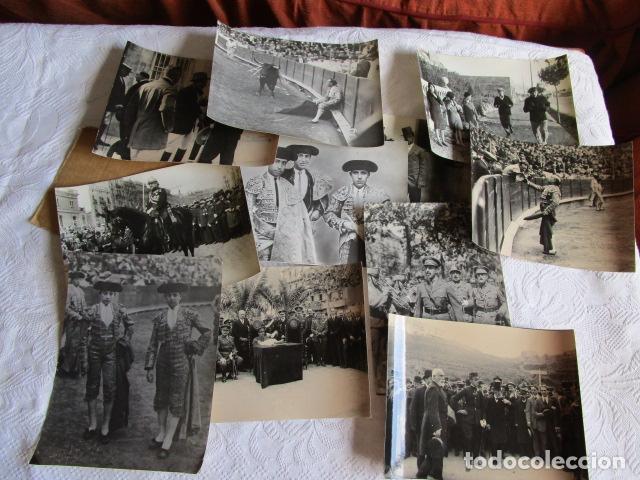 Militaria: LOTE ANTIGUAS FOTOGRAFIAS MUY ANTIGUAS GRANDES REY MILITARES BOXEADOR TORERO VER FOTO