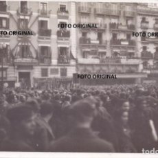Militaria: CONCENTRACION PLAZA ZARAGOZA SEDE FALANGE ESPAÑOLA 1938 GUERRA CIVIL LEGION CONDOR