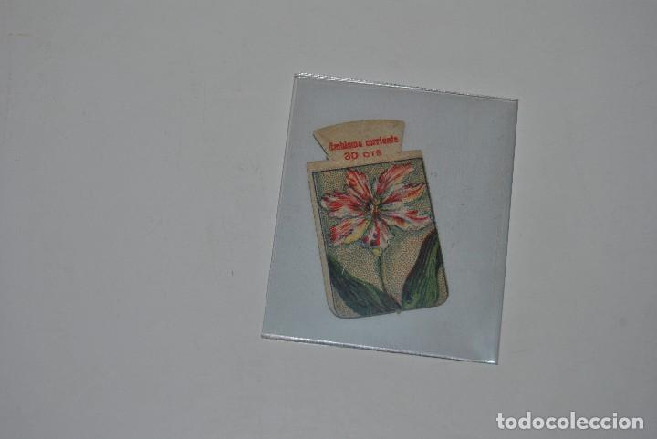Militaria: EMBLEMA CORRIENTE 30 CTS LIRIO COMUN O CARDENO