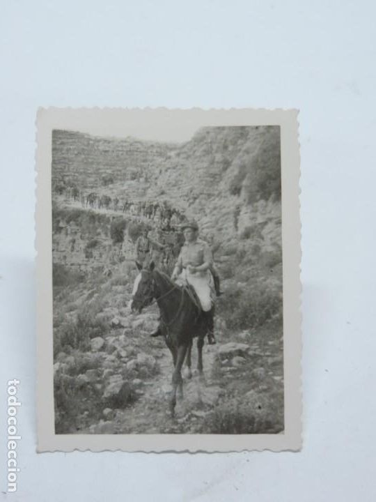 Militaria: FOTOGRAFIA DE LA GUERRA DEL RIF, FOTO MORALES, TETUAN, MIDE 8,5 X 6,5 CMS.