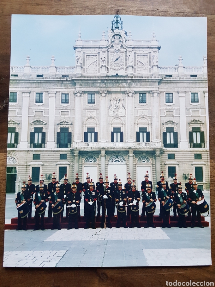 Militaria: Foto original Banda de musica De la Guardia Real