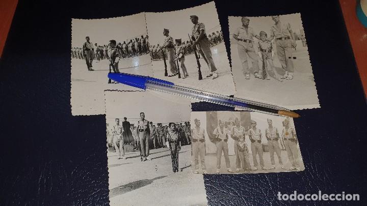 Militaria: Fotografias de legionarios, aaiun, 1960, creo tercio de caballeria llegado en 1958