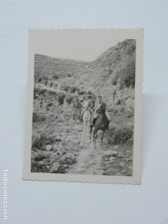 Militaria: FOTOGRAFIA DE MARRUECOS ESPA&Ntilde;OL, TROPAS ESPA&Ntilde;OLAS, FOTO MORALES, TETUAN, MIDE 8,5 X 7 CMS.