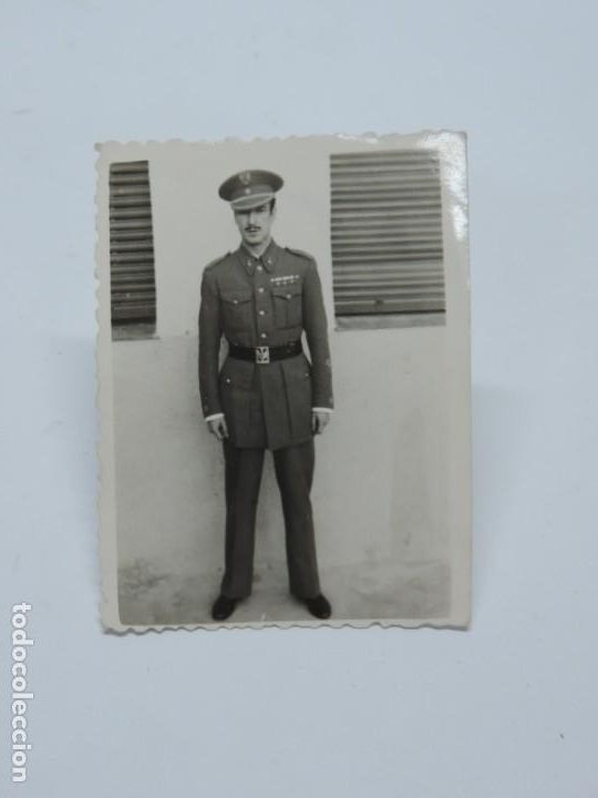 Militaria: FOTOGRAFIA DE OFICIAL DE ARTILLERIA, MIDE 7 X 5,5 CMS.