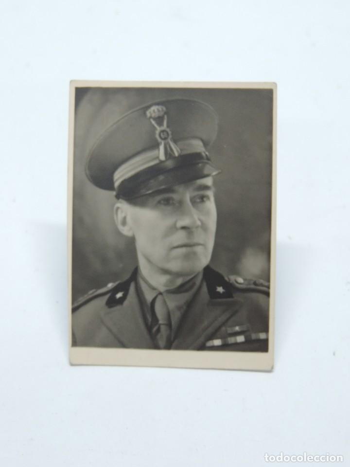 Militaria: FOTOGRAFIA DE OFICIAL ITALIANO, REGIMIENTO NUM. 68, MIDE 6 X 4,5 CMS. PRESTOFOTO, MILANO.
