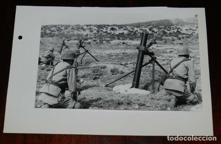 Military Antiques: FOTOGRAFIA DE MANIOBRAS DE LA ACADEMIA GENERAL MILITAR, A&Ntilde;OS 60, MIDE 22 X 15,5 CMS.
