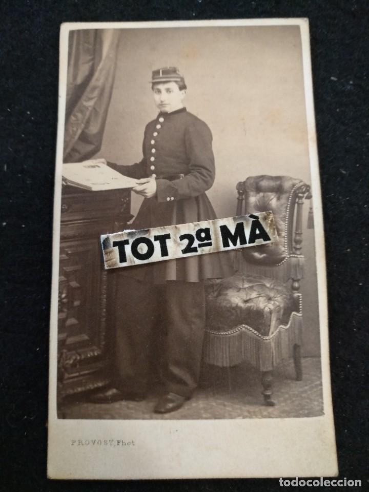 Military Antiques: Antigua fotograf&iacute;a militar. Provisto, 10,5cm x 6 cm