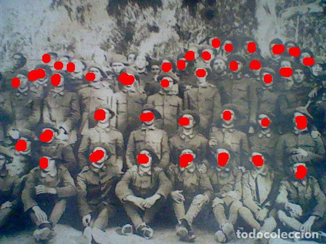 Military Antiques: CARLISTAS SOLDADOS BOINA ALPARGATAS ANTIGUA FOTOGRAFIA PARTICULAR MILITAR DORSO POSTAL 14 X 9 CMS