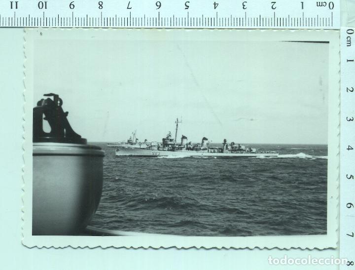 Militaria: FOTOGRAF&Iacute;A BARCO DESTRUCTOR DE LA MARINA