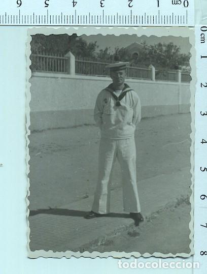 Militaria: FOTOGRAF&Iacute;A SOLDADO MARINERO DE MILICIAS SAN FERNANDO 1952