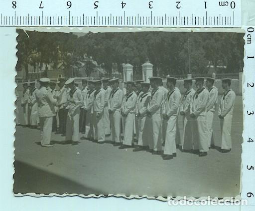 Militaria: FOTOGRAF&Iacute;A MILITAR . MARINEROS MILICIA NAVAL SAN FRENANDO CADIZ 1952