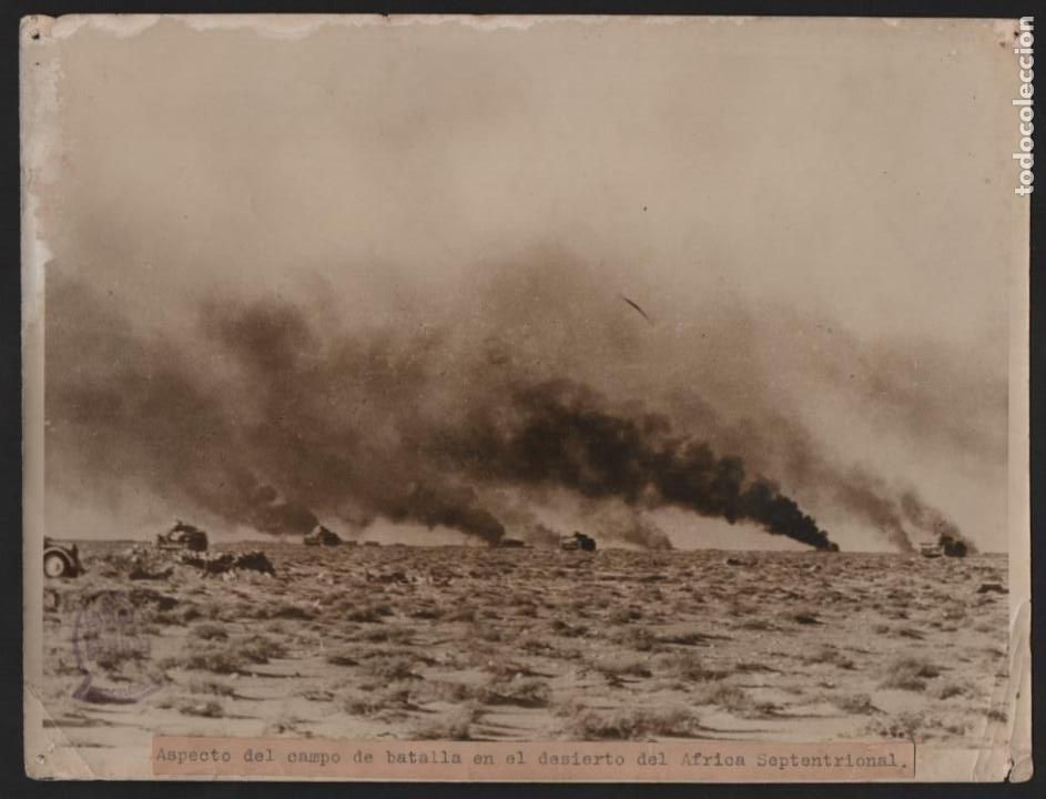 Militaria: MARCA FOTOGRAFIA DE R D Y -BARCELONA- TROPAS ALEMANAS AVANZANDO SOBRE U,SOVIETICA- MIDE: 24 X 18 C.M