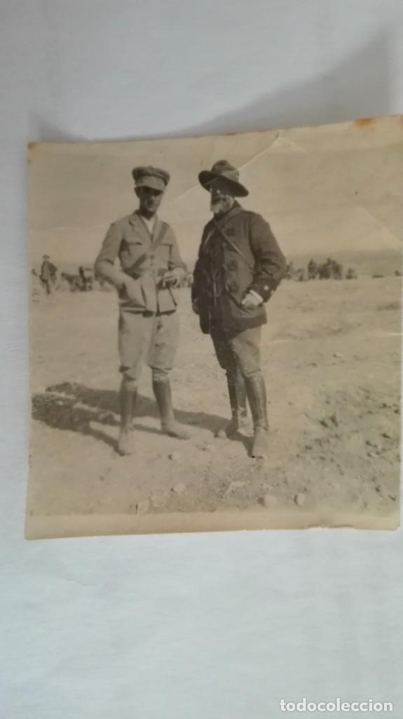 Military Antiques: GUERRA &Aacute;FRICA: FOTO MILITARES REGULARES, TTE. CORONEL CON PELLIZA Y BARBA, CABANELLAS ?