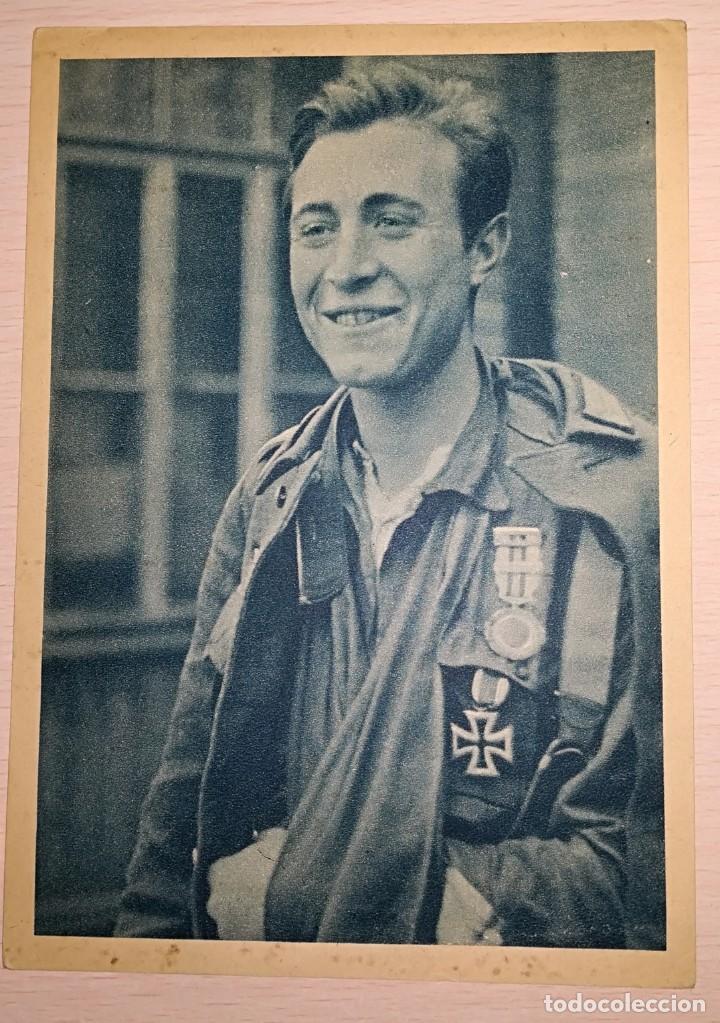 Militaria: POSTAL DIVISION AZUL ALFEREZ ESCOBEDO