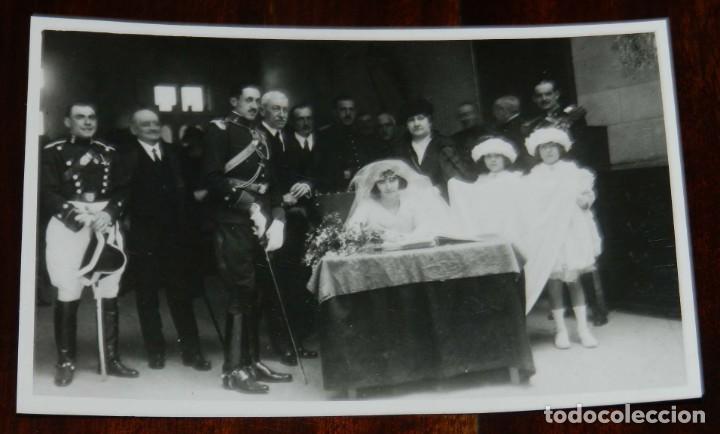 Military Antiques: FOTOGRAFIA DE OFICIAL EN EL MOMENTO DE SU BODA, TAMA&Ntilde;O POSTAL., A&Ntilde;OS 20