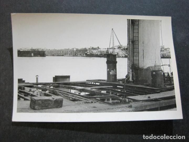 Military Antiques: ARSENAL DE CARTAGENA-DARSENA-MINISTERIO DE MARINA-FOTOGRAFIA ANTIGUA-(74.015)