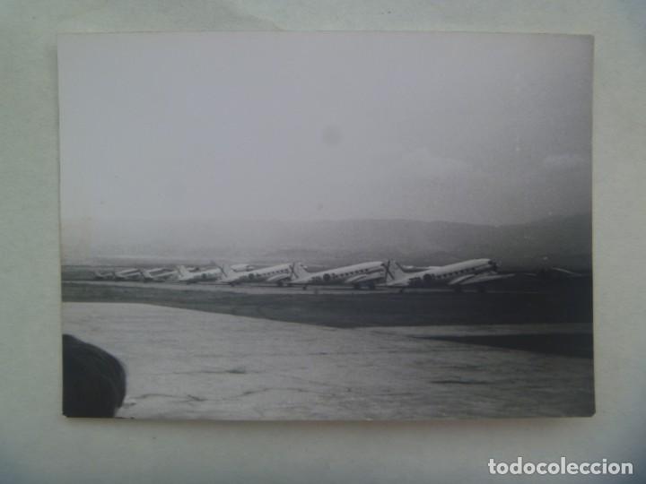Militaria: AVIACION : FOTO DE AVIONES NACIONALES EN AERODROMO O AEROPUERTO