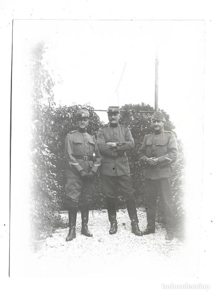 Militaria: FOTOGRAFIA ANTIGUA DE - 3 MILITARES FRANCESES DEL 20 - 9 - 1.931