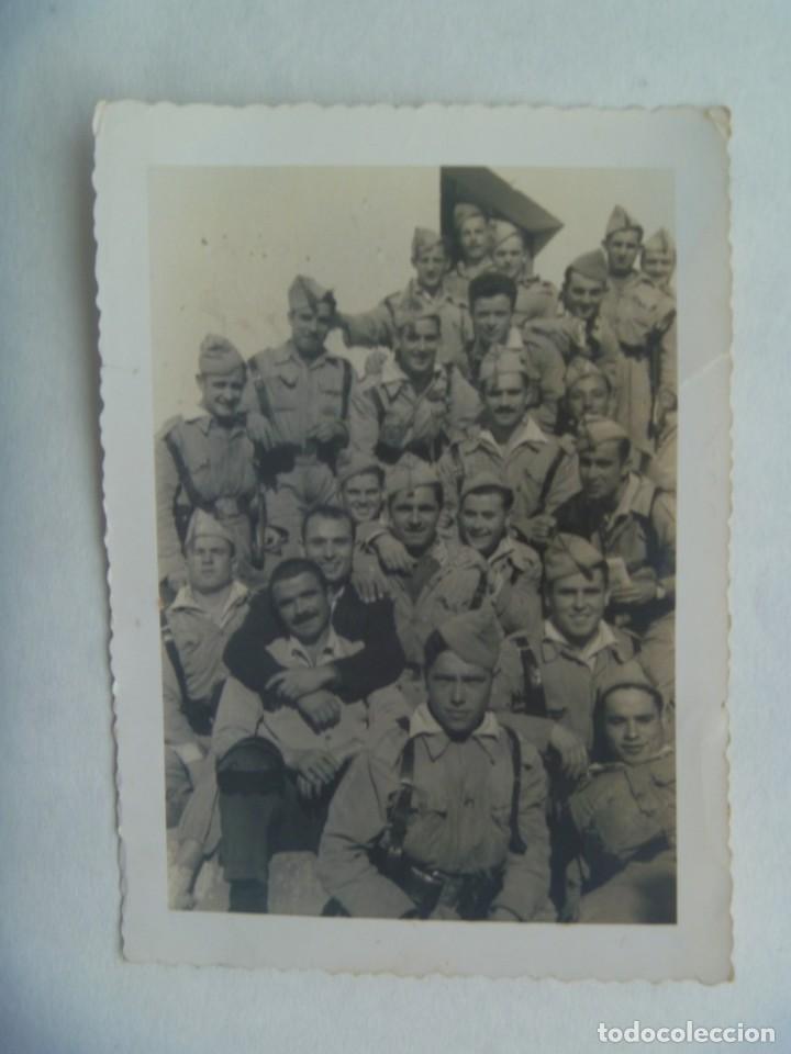 Militaria: LA LEGION : FOTO DE GRUPO DE LEGIONARIOS POSANDO