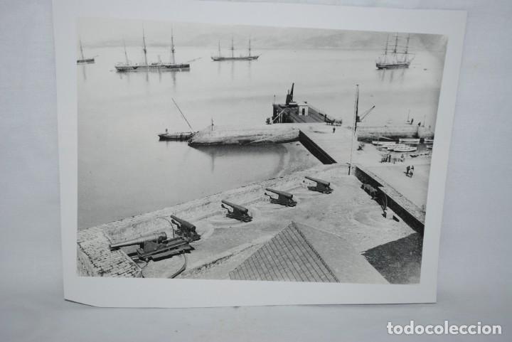 Militaria: VISTA DESDE UN FORTIN MILITAR .